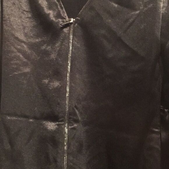 🎉1 hr sale🎉Armani exchange satin bell sleeve Dr - Picture 5 of 7